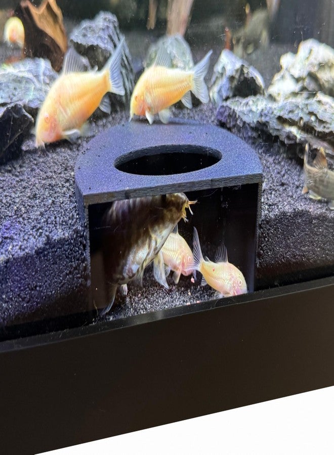 LifeWithPets Aquarium Fish Tunnel | Aquarium Hide | Aquarium Cave | Underground Aquarium Fish Tunnel Perfect for Corydora, Pleco, Loaches and More. - Image 2